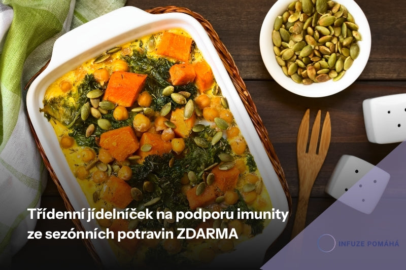Třídenní jídelníček na podporu imunity ze sezónních potravin