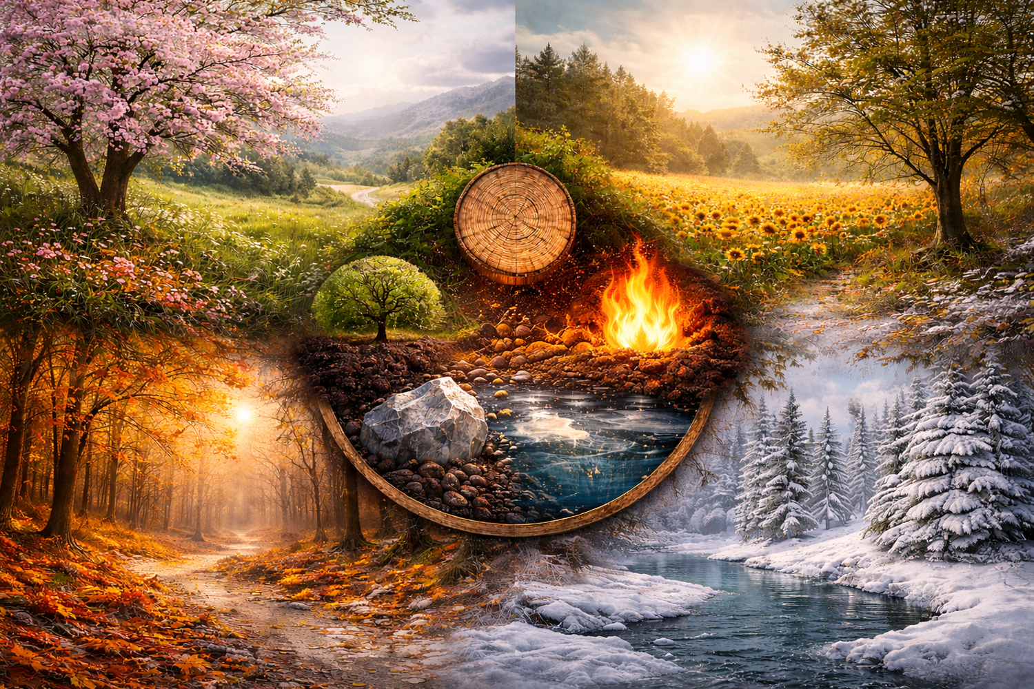 Zima z pohledu tradiční čínské filozofie, inspirace pro klidné období